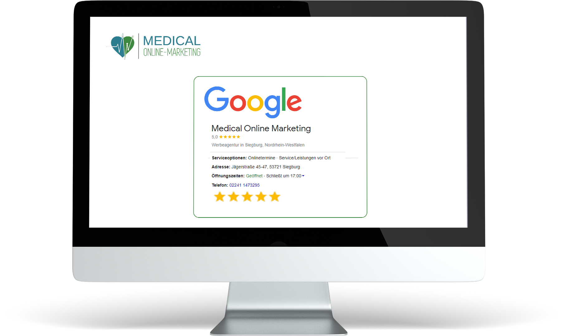 Medical Online Marketing Karriere Google Bewertungen